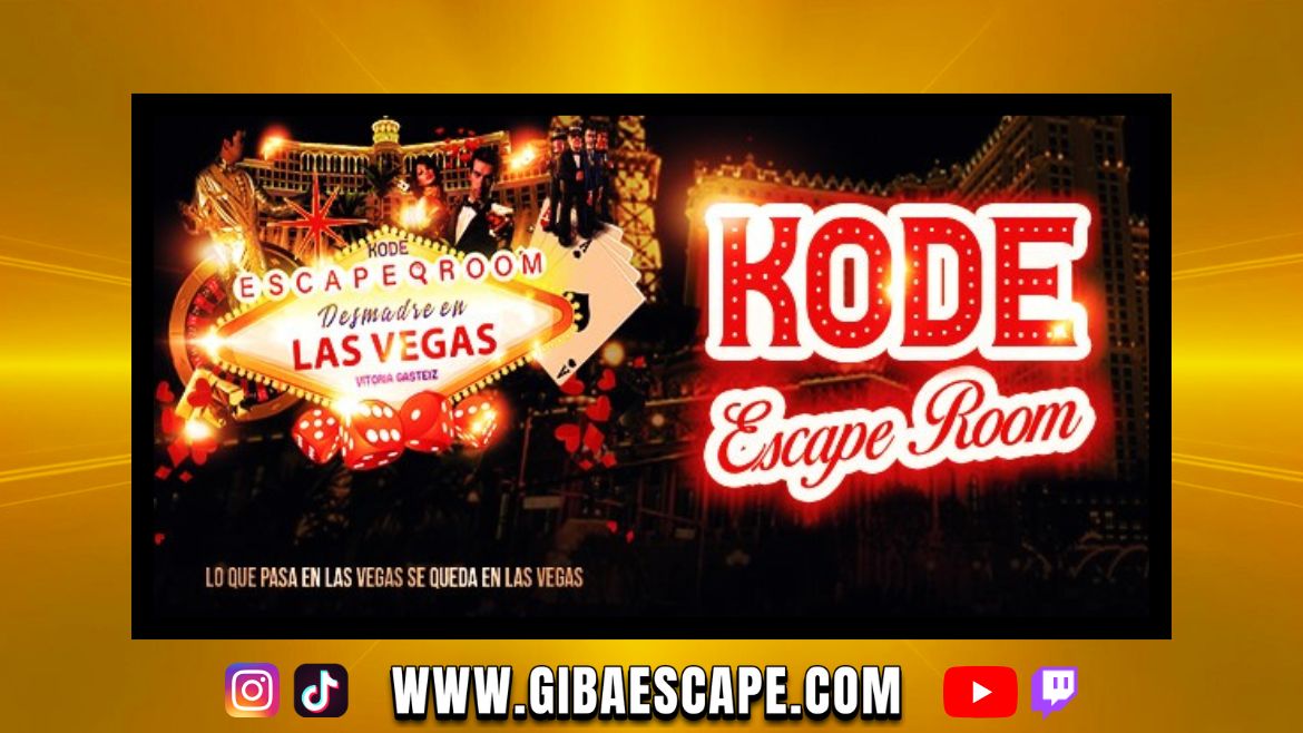 KODE ESCAPE ROOM | DESMADRE EN LAS VEGAS
