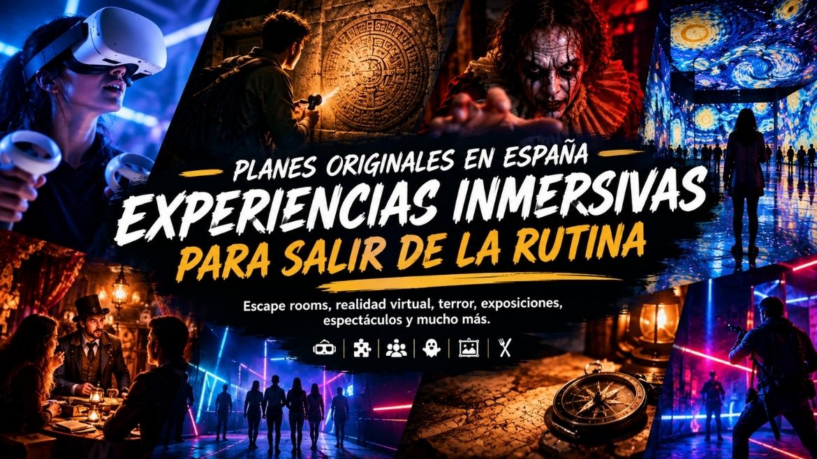 Planes originales en España: experiencias inmersivas para salir de la rutina