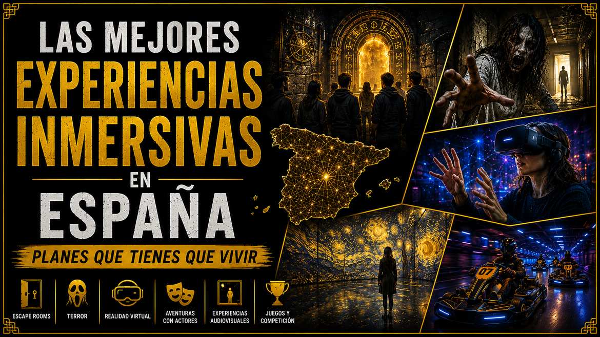 Mejores experiencias inmersivas en España: planes que tienes que vivir
