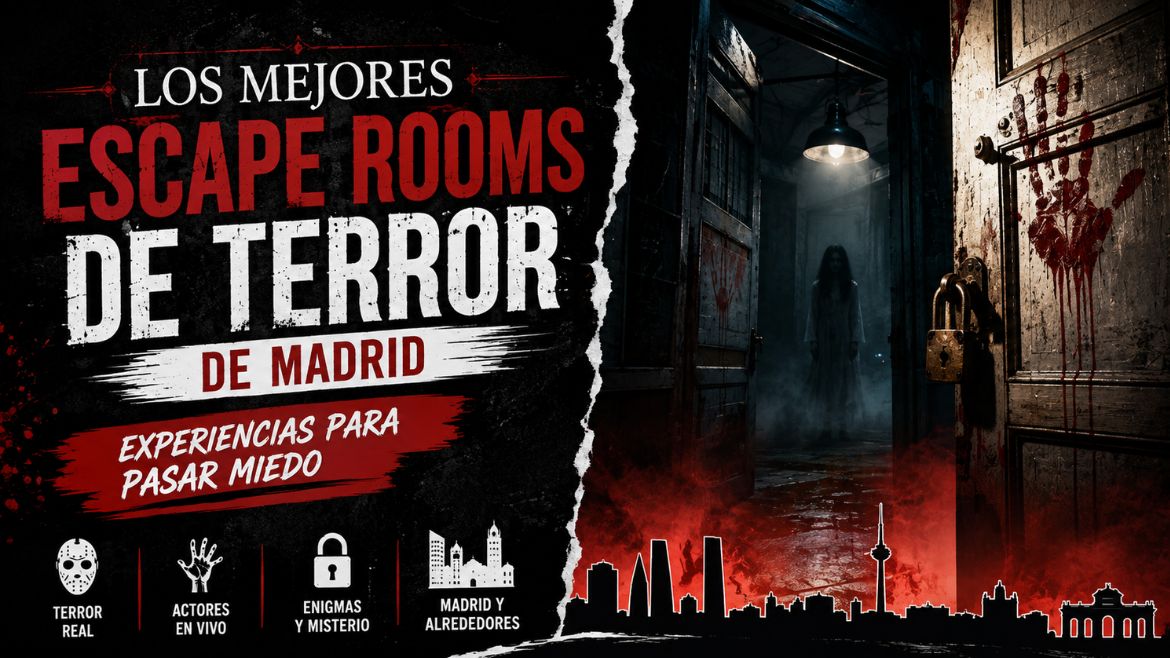 Los mejores escape rooms de terror de Madrid: experiencias para pasar miedo