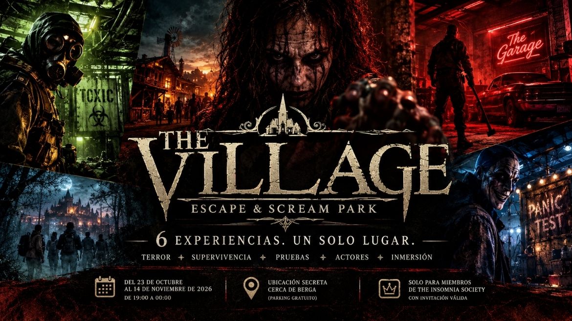 The Village: el nuevo Escape & Scream Park que llevará el terror a las puertas de Berga este Halloween